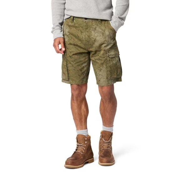 Levi Strauss Signature Men's and Big and Tall Secure Cargo Shorts, Size 28 - Picture 1 of 5